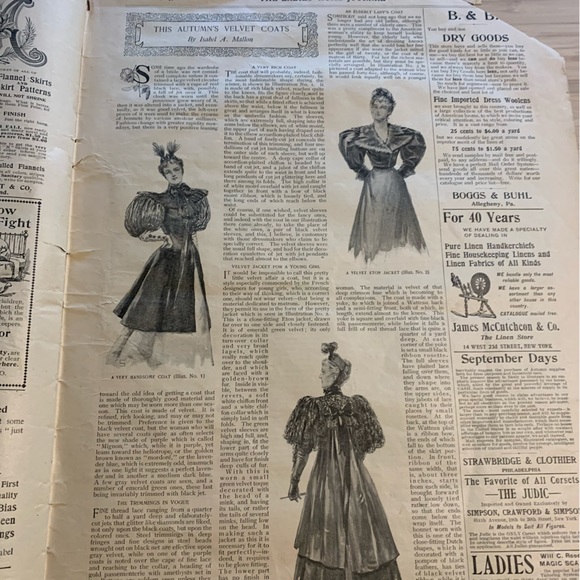 1894 Ladies Home Journal Magazine - Picture 10 of 16